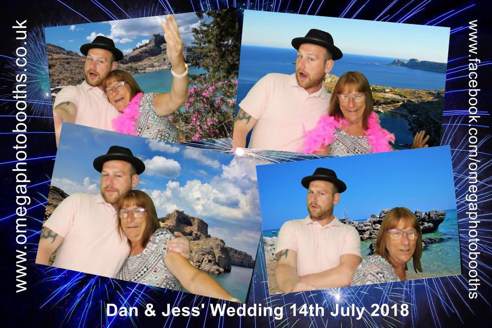 Dan & Jess' wedding | View more photos from the event at gallery.omegaphotobooths.co.uk/u/Omega-Photobooths/Dan-Jess-wedding